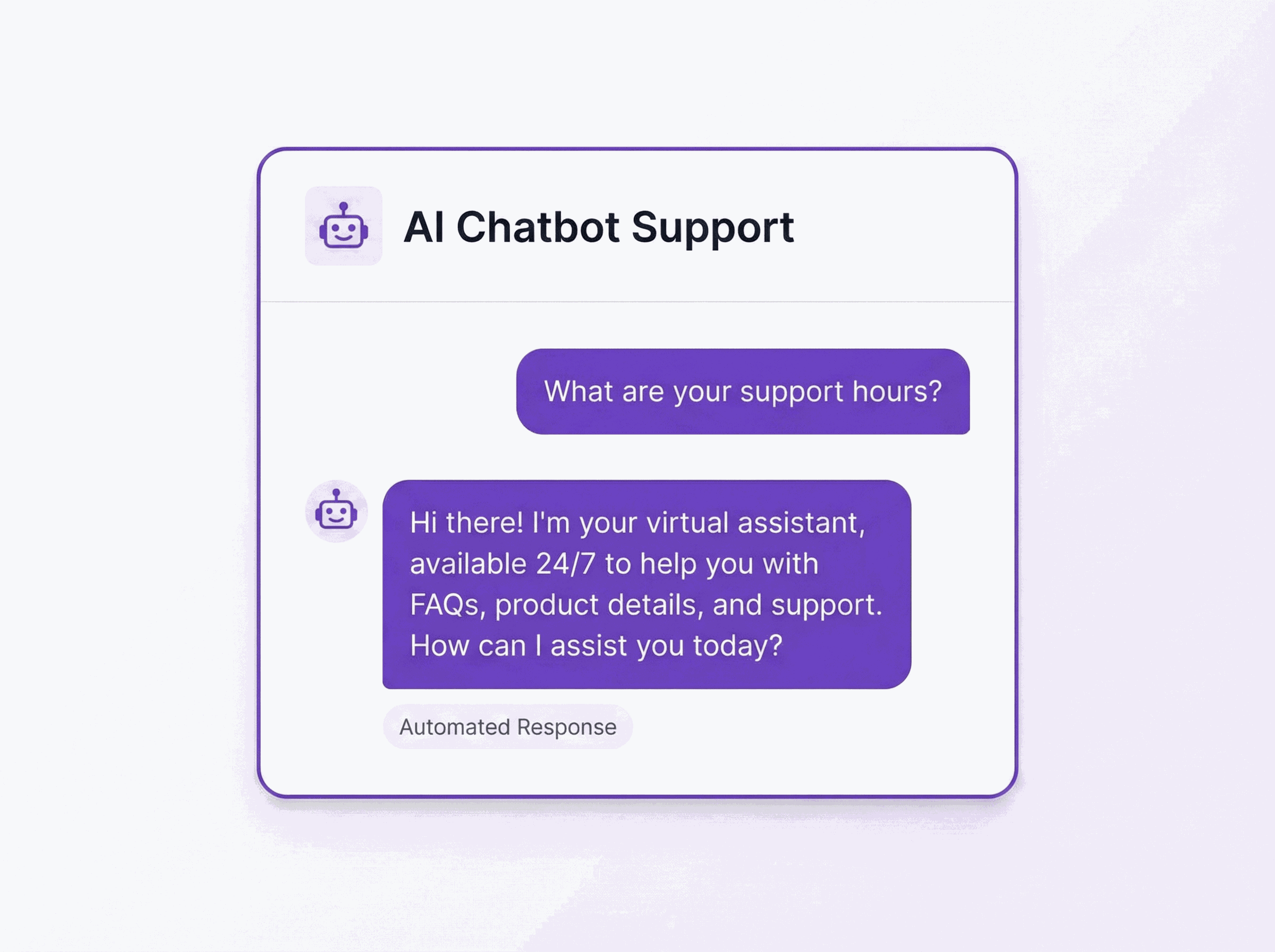 AI Chatbot Support